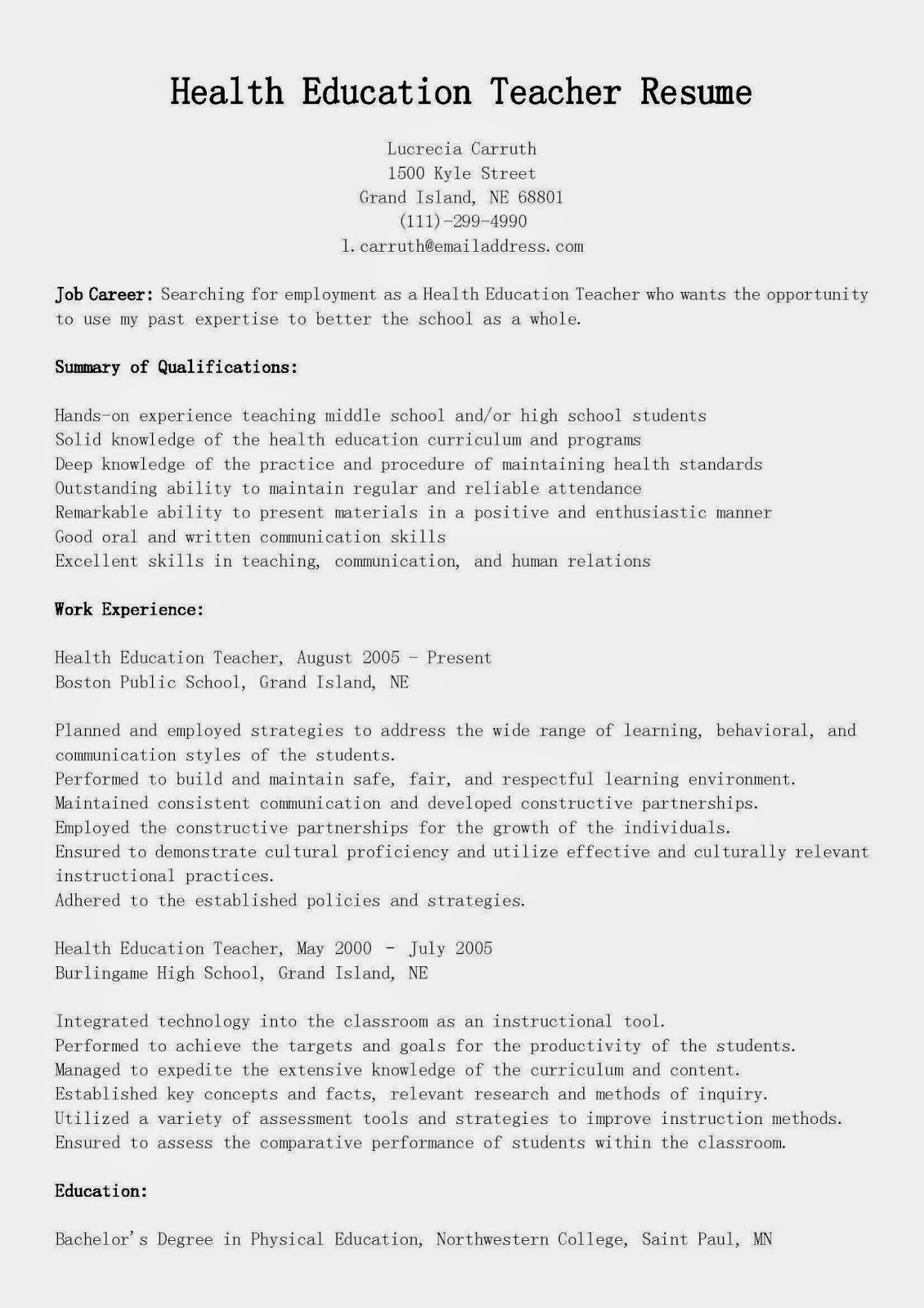 Social service coordinator resume sample